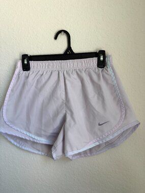 Nike Dri-FIT Tempo Running Shorts Light Pink Women's Small. (C)